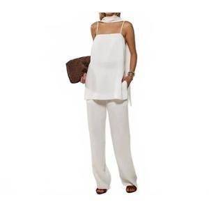 NEW RAIZZ rosa top and pants set in off white